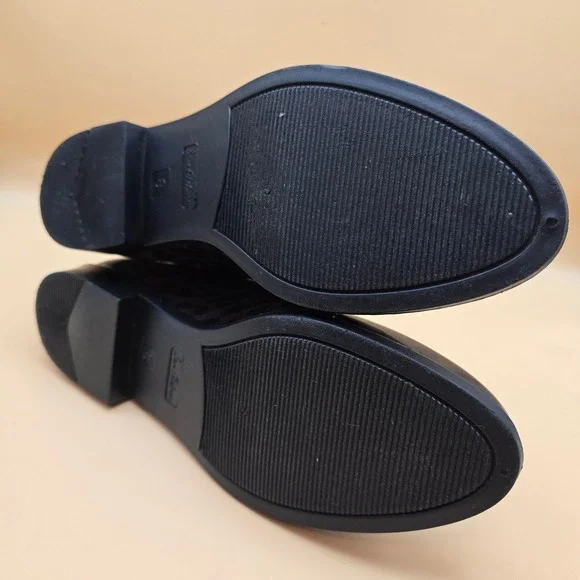 Sam Edelman Tinsley Leopard Print Rain Boots Black Grey Womens 8M Chelsea Boot - Picture 15 of 16